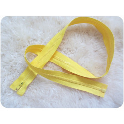 Reißverschluss aus Kunststoff 5mm trennbar 85cm -Gelb